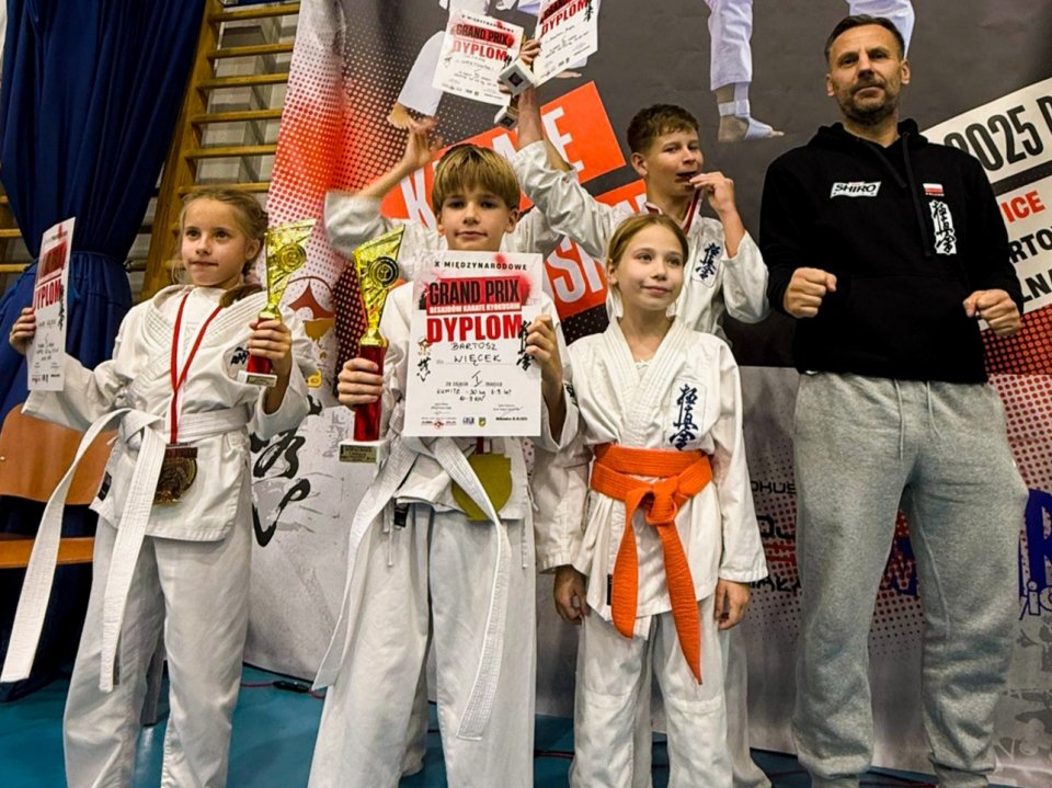 SHIRO Kyokushin Klub Karate Bilcza na GRAND PRIX Beskidów