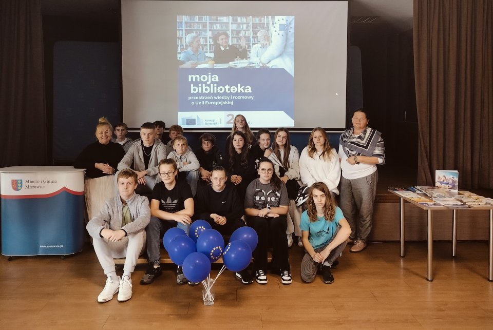 ˝Moja Biblioteka – przestrzeń wiedzy i rozmów o Unii Europejskiej˝- podsumowanie projektu